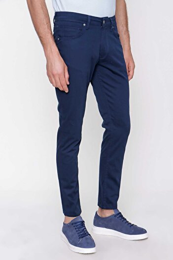 Morven Men's Parliament Cotton 5 Pocket Slim Fit Slim Fit Trousers