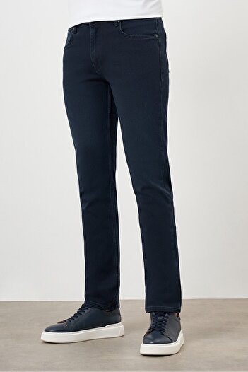Morven Чоловічі сині джинси з 5 кишенями Dynamic Fit Jean Kot