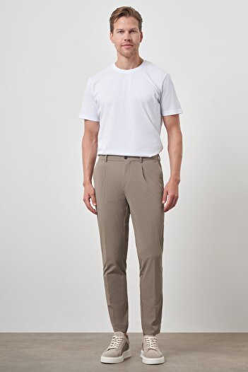 Morven Men's Mink Trend Slim Fit Full Rubber Trousers