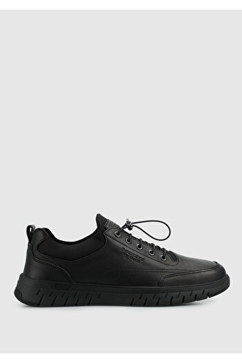 Dockers Black Leather Men's Sneakers