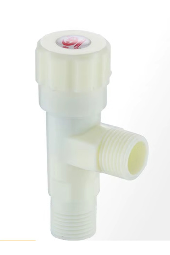 TAFASSELL 3 Pieces 1/2 Inch Angle Valve PVC Valves for Wall Mounted Plumbing