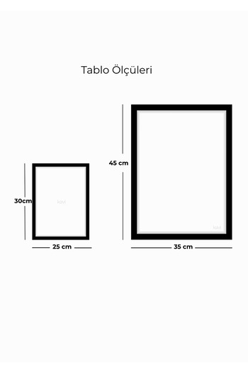 Tablo Center Ogata Korin | Çerçeveli MDF Sanat Tablosu | Modern Ev Ofis Dekorasyonu |