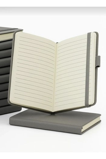 Copyder دفتر ملاحظات صغير محمول بغطاء من الجلد الحراري مع مطاطي
