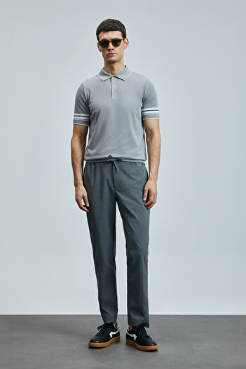 Lufian Marco Smart Erkek Chino Pantolon Slim Fit Yeşil