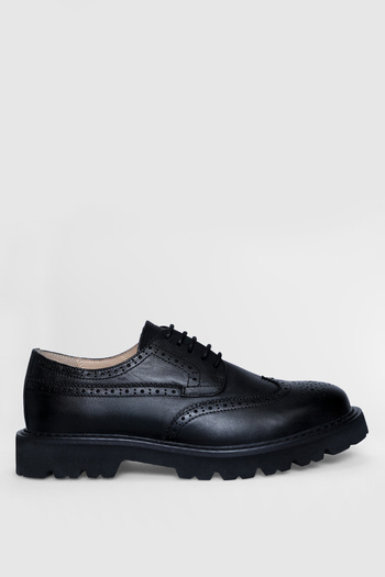 Lufian Black Mary Women's Leather Shoes
