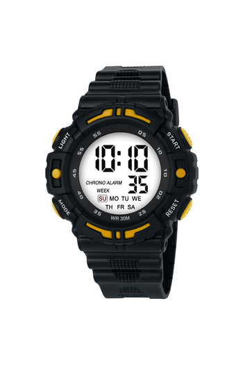 Saatse Waterproof Digital Sport Men's Teenager/Children Wrist Watch Stopwatch Alarm 3Atm Chr1145