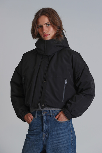 Lufian Apot Goose down Women's Coat Black