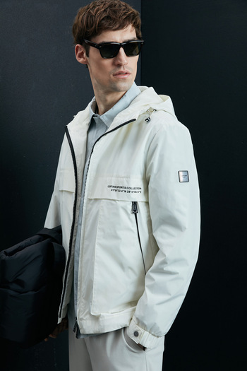 Lufian Ανδρικό παλτό King Off White