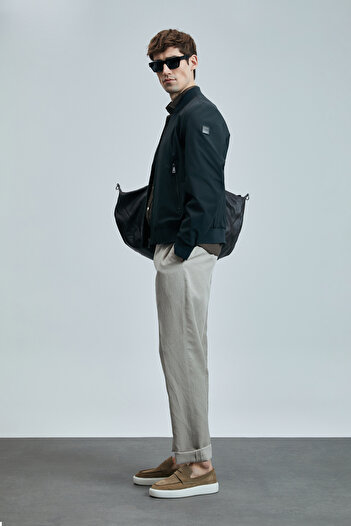 Lufian Black Roger Men's Coat