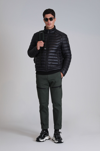 Lufian Green Slim Fit Anatol Sports Men's Chino Pants
