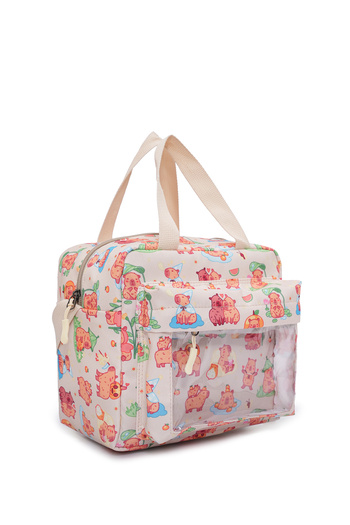 Crambler Patterned Korean Model Thermal Lunch Box, Girls & Boys Kawaii Style Insulated Lunch Box