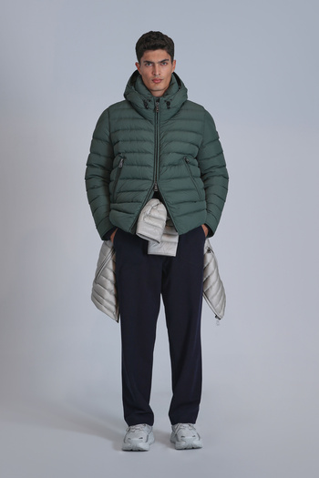Lufian Green Gabriel Goose Feather Men's Coat