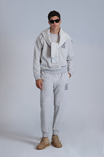 Lufian Dıego Erkek Sweatshirt Gri