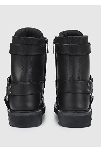 Harley Davidson Charles Siyah Erkek Deri Bot 025M100447