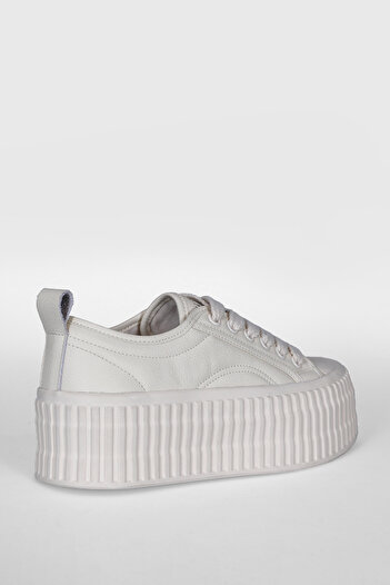 Lufian Dıana Γυναικεία Sneaker Παπούτσια Λευκά
