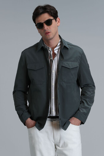 Lufian Terry Men's Coat Green