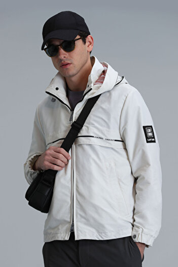 Lufian Damon Men's Jacket Ecru