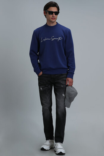 Lufian Alex Smart Jean Erkek Pantolon Slim Fit Siyah