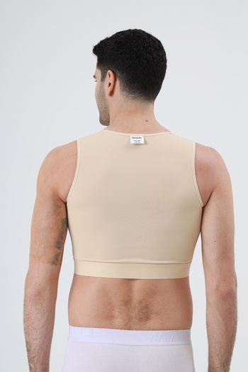 LİPOTEKS Men's Black Gynecomastia Short Corset
