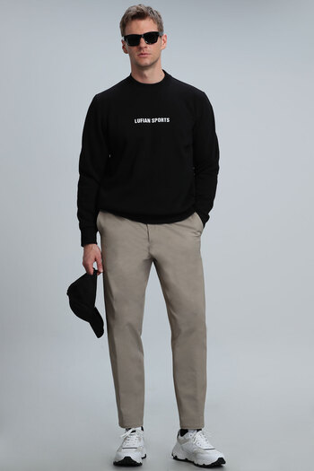 Lufian Star Men's Sweatshirt Black