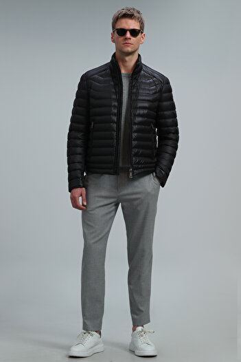 Lufian Чоловіче пальто Andy Goose Tuyu Black