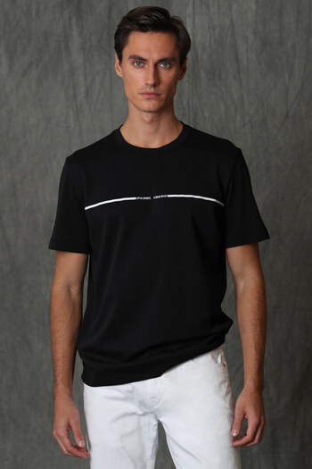 Lufian Carny Men's Basic T-Shirt Black