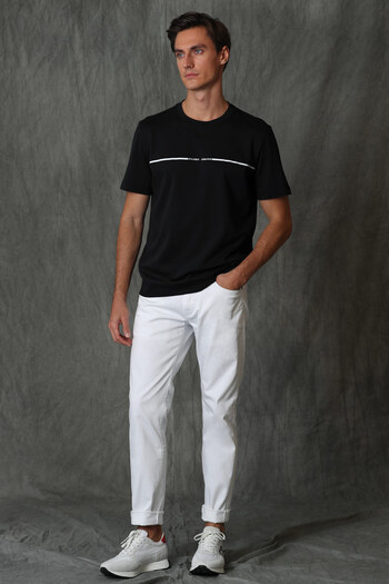 Lufian Carny Men's Basic T-Shirt Black
