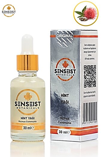 Senseist Botanicals Hint Yağı 30 ml | %100 Saf Doğal | Aromaterapi Masaj Cilt Saç Bakımı | Soğuk Sıkım