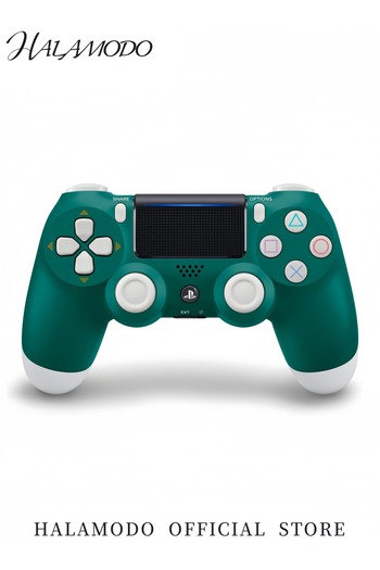 HALAMODO Wireless Controller For PlayStation 4 - Green/White