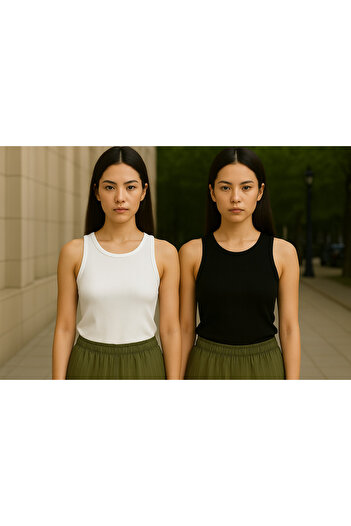 FV Undershirt Camisole Cotton Blend Piping Undershirt
