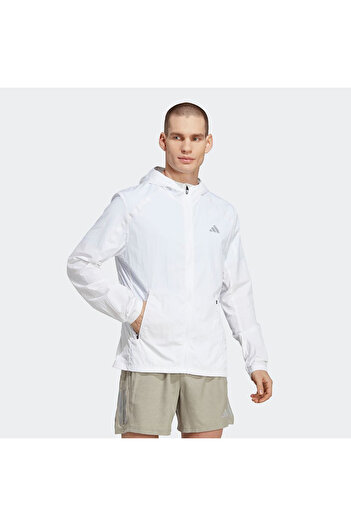 adidas Marathon Men's White Jacket (Ib8265)