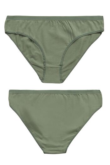 ÖZKAN underwear Özkan 26804 7 Pack Γυναικεία Lycra Βαμβακερά εύκαμπτα άνετα σλιπ μπικίνι