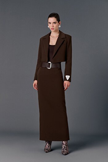 VATKALI Slit Maxi Skirt - Premium Edition