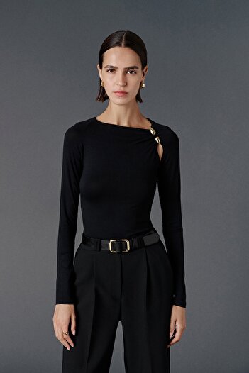 VATKALI Damla Low-Cut Blouse - Premium Edition