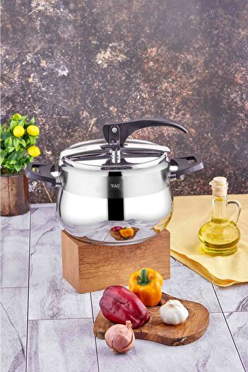 Taç Bengü Pro Pressure Cooker Black 6 Lt