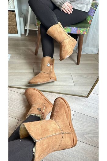 VOSVOSBABYSTORE Tan μπότες για ενήλικες