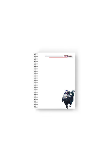 nihonwosekai 2 Pcs Tokyo Ghoul Anime A5 Size Spiral Notebook 50 Sheets