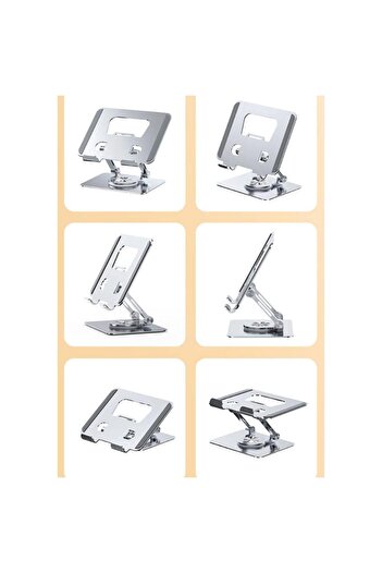 Generic Foldable Tablet Stand Holder, 360° Rotation iPad Stand