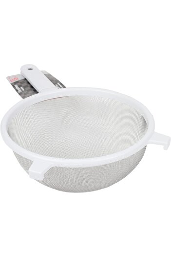 erorex Classic Stainless Steel Mesh Strainer, 8 Inch, White
