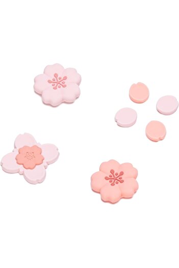 erorex Silicone Cross D Pad Button Caps Set Cute Joystick Cover Abxy Key Buttons Sticker Compatible
