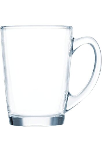 erorex 6 Piece Elegant And Durable Glass Tea Cup Set Clear 160Ml Q3328