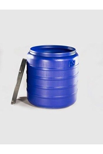 Mercaton 350 liter can, Plastic with screw cap, 74 x 89 cm, Blue