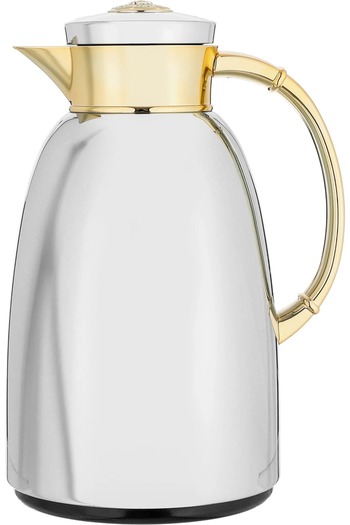 Alsaif Gallery Yatooq thermos, 1.3 liters, glass inner container, plastic outer shell