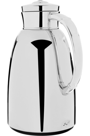 Alsaif Gallery Yatooq thermos, 1.3 liters, thermal glass inner container, steel outer shell
