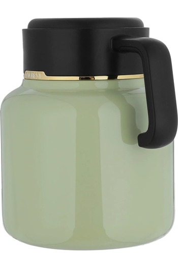 Alsaif Gallery Sarah Steel Al Saif Gallery thermos, 1.5 liters, black handle, digital screen