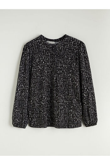 LC Waikiki Crew Neck Patterned Blouse