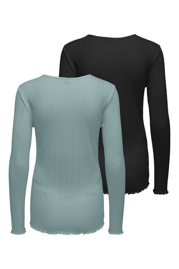 ONLY MATERNITY Top OLMVISTA 2er-pack Top