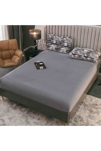 CHIRASO CHIRASO, COCOLINO Linen, Fitted Sheet Compatible 140, 160 and 180x200 Duvet Cover 2 Sides Pillowcase