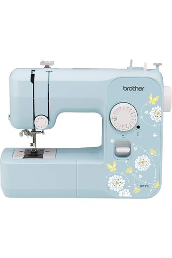 Brother Sewing Machine, JK17B, 17 Stitches, LED Light, Instructional DVD included, 1-Year Warranty
