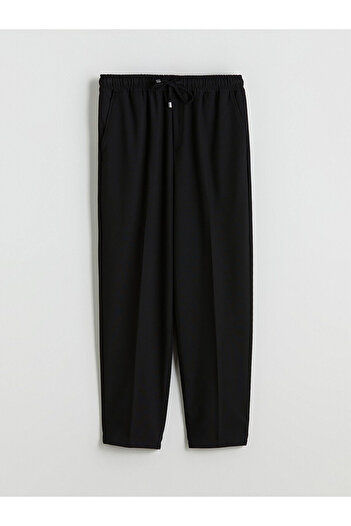 LC Waikiki Carrot Cut Women's Trousers with Elastic Waist